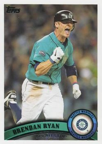#US167 Brendan Ryan - Seattle Mariners - 2011 Topps Update Baseball