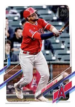#US167 Juan Lagares - Los Angeles Angels - 2021 Topps Update Baseball