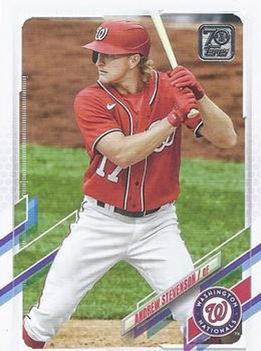 #US177 Andrew Stevenson - Washington Nationals - 2021 Topps Update Baseball