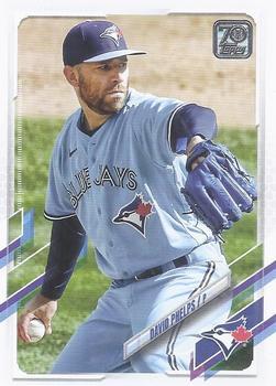 #US179 David Phelps - Toronto Blue Jays - 2021 Topps Update Baseball