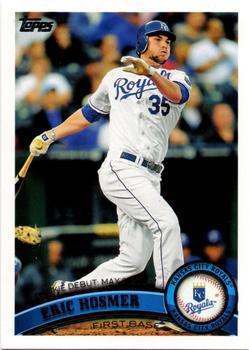 #US188 Eric Hosmer - Kansas City Royals - 2011 Topps Update Baseball
