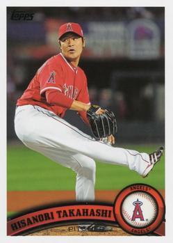 #US201 Hisanori Takahashi - Los Angeles Angels - 2011 Topps Update Baseball