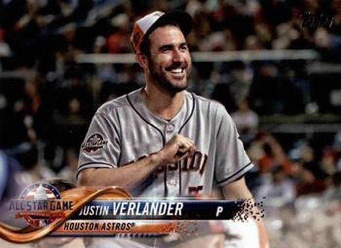 #US217a Justin Verlander - Houston Astros - 2018 Topps Update Baseball