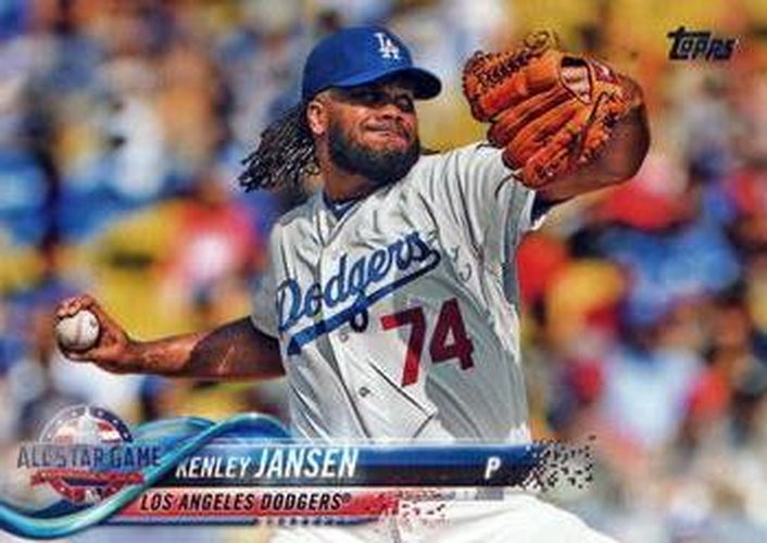 #US21a Kenley Jansen - Los Angeles Dodgers - 2018 Topps Update Baseball