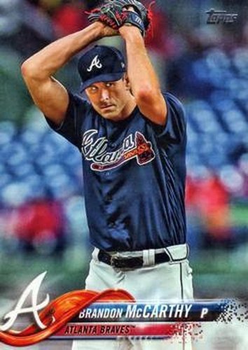 #US224 Brandon McCarthy - Atlanta Braves - 2018 Topps Update Baseball