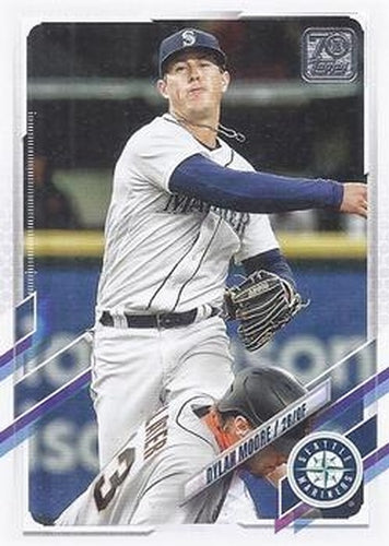 #US228 Dylan Moore - Seattle Mariners - 2021 Topps Update Baseball