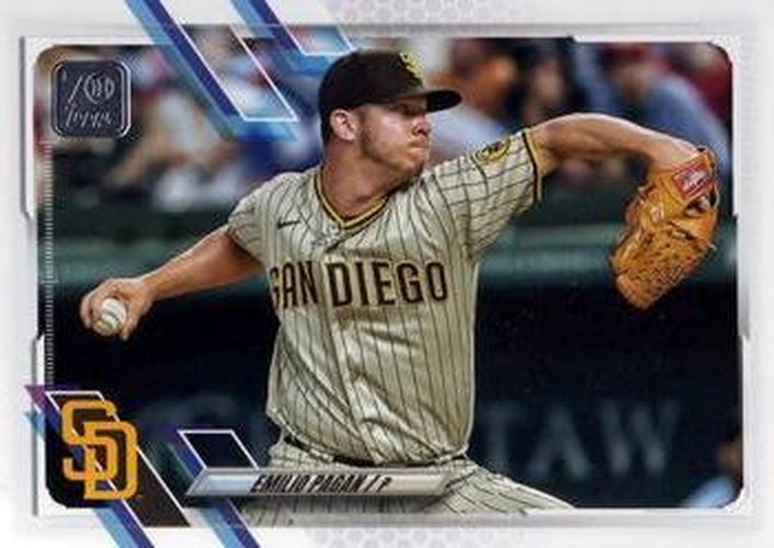 #US229 Emilio Pagan - San Diego Padres - 2021 Topps Update Baseball