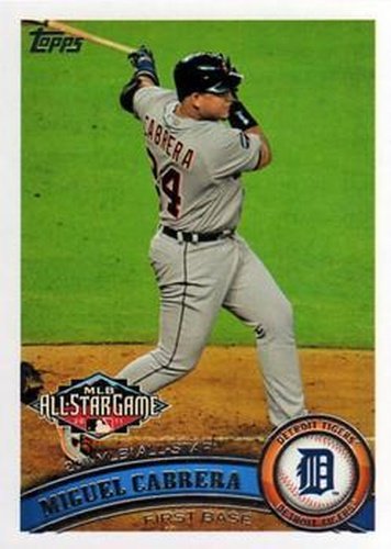 #US230a Miguel Cabrera - Detroit Tigers - 2011 Topps Update Baseball