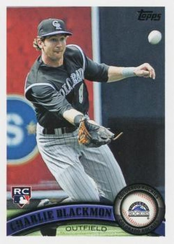 #US231 Charlie Blackmon - Colorado Rockies - 2011 Topps Update Baseball
