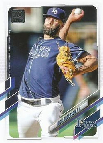 #US233 Nick Anderson - Tampa Bay Rays - 2021 Topps Update Baseball