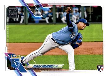 #US234 Carlos Hernandez - Kansas City Royals - 2021 Topps Update Baseball