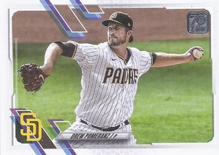 #US235 Drew Pomeranz - San Diego Padres - 2021 Topps Update Baseball