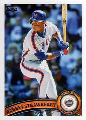 #US238b Darryl Strawberry - New York Mets - 2011 Topps Update Baseball