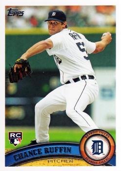 #US23 Chance Ruffin - Detroit Tigers - 2011 Topps Update Baseball
