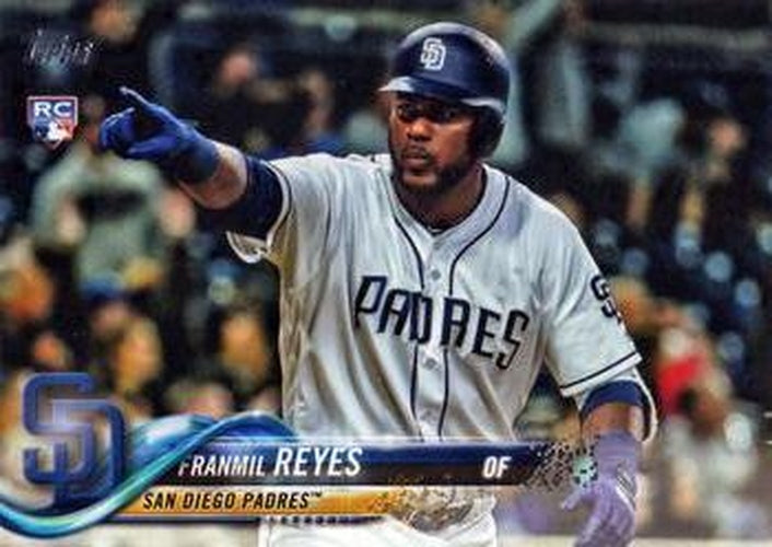 #US242a Franmil Reyes - San Diego Padres - 2018 Topps Update Baseball