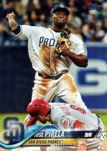 #US245 Jose Pirela - San Diego Padres - 2018 Topps Update Baseball