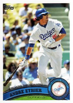 #US259 Andre Ethier - Los Angeles Dodgers - 2011 Topps Update Baseball