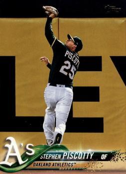#US259a Stephen Piscotty - Oakland Athletics - 2018 Topps Update Baseball