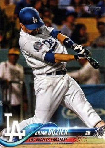 #US263 Brian Dozier - Los Angeles Dodgers - 2018 Topps Update Baseball
