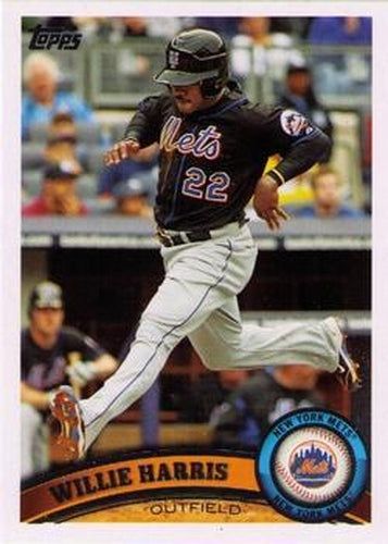 #US265 Willie Harris - New York Mets - 2011 Topps Update Baseball