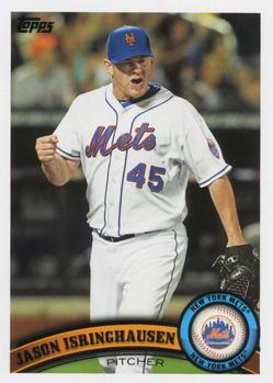 #US266 Jason Isringhausen - New York Mets - 2011 Topps Update Baseball