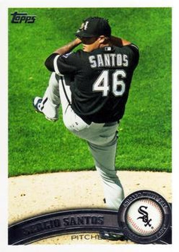 #US269 Sergio Santos - Chicago White Sox - 2011 Topps Update Baseball