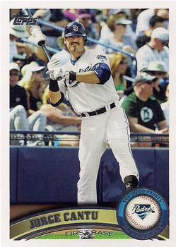 #US272 Jorge Cantu - San Diego Padres - 2011 Topps Update Baseball