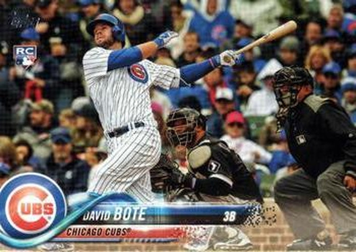 #US273 David Bote - Chicago Cubs - 2018 Topps Update Baseball