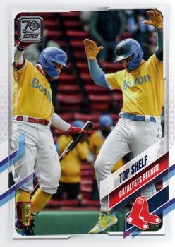 #US287 Top Shelf: Catalysts Reunite - Boston Red Sox - 2021 Topps Update Baseball