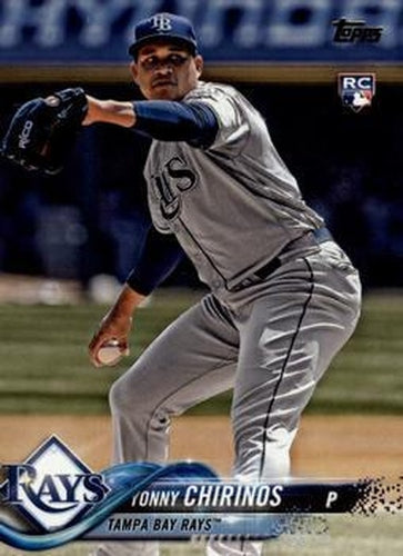 #US295 Yonny Chirinos - Tampa Bay Rays - 2018 Topps Update Baseball