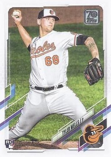 #US29 Tyler Wells - Baltimore Orioles - 2021 Topps Update Baseball