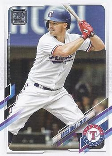 #US30 Brock Holt - Texas Rangers - 2021 Topps Update Baseball