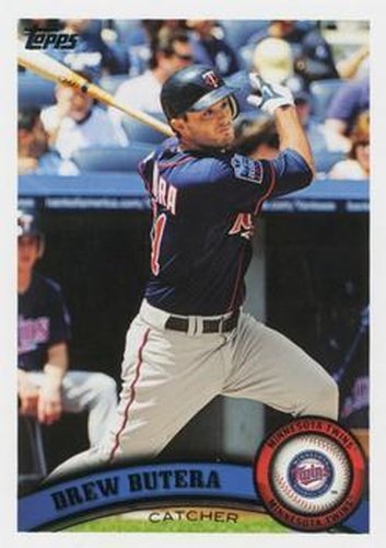 #US311 Drew Butera - Minnesota Twins - 2011 Topps Update Baseball