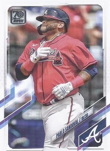 #US313 Pablo Sandoval - Atlanta Braves - 2021 Topps Update Baseball