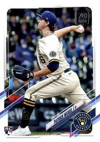 #US31 Patrick Weigel - Milwaukee Brewers - 2021 Topps Update Baseball