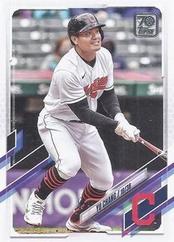 #US328 Yu Chang - Cleveland Indians - 2021 Topps Update Baseball