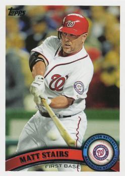 #US32 Matt Stairs - Washington Nationals - 2011 Topps Update Baseball
