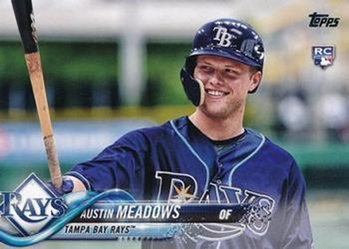 #US34b Austin Meadows - Tampa Bay Rays - 2018 Topps Update Baseball