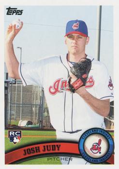 #US36 Josh Judy - Cleveland Indians - 2011 Topps Update Baseball