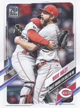 #US36 Wade Miley - Cincinnati Reds - 2021 Topps Update Baseball