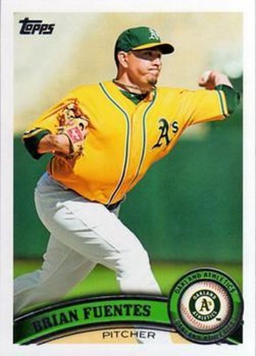#US40 Brian Fuentes - Oakland Athletics - 2011 Topps Update Baseball