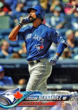 #US42 Teoscar Hernandez - Toronto Blue Jays - 2018 Topps Update Baseball