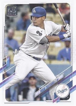 #US54 Yoshi Tsutsugo - Los Angeles Dodgers - 2021 Topps Update Baseball