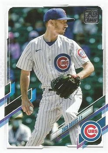 #US56 Zach Davies - Chicago Cubs - 2021 Topps Update Baseball