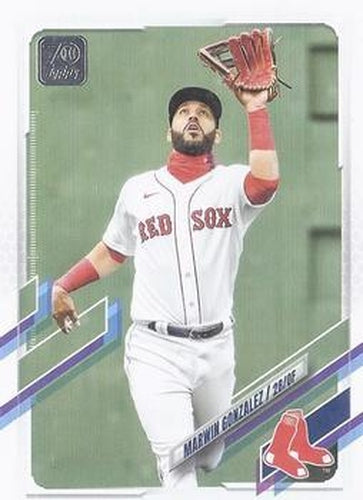 #US61 Marwin Gonzalez - Boston Red Sox - 2021 Topps Update Baseball