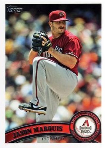 #US62 Jason Marquis - Arizona Diamondbacks - 2011 Topps Update Baseball