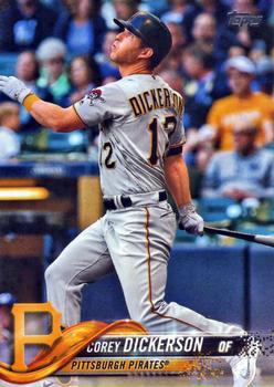 #US63 Corey Dickerson - Pittsburgh Pirates - 2018 Topps Update Baseball