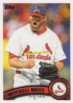 #US65 Mitchell Boggs - St. Louis Cardinals - 2011 Topps Update Baseball