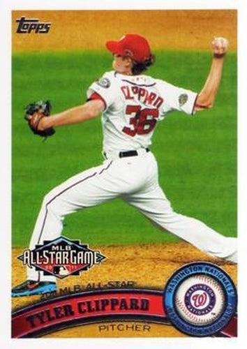 #US68 Tyler Clippard - Washington Nationals - 2011 Topps Update Baseball