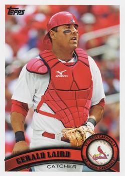 #US69 Gerald Laird - St. Louis Cardinals - 2011 Topps Update Baseball